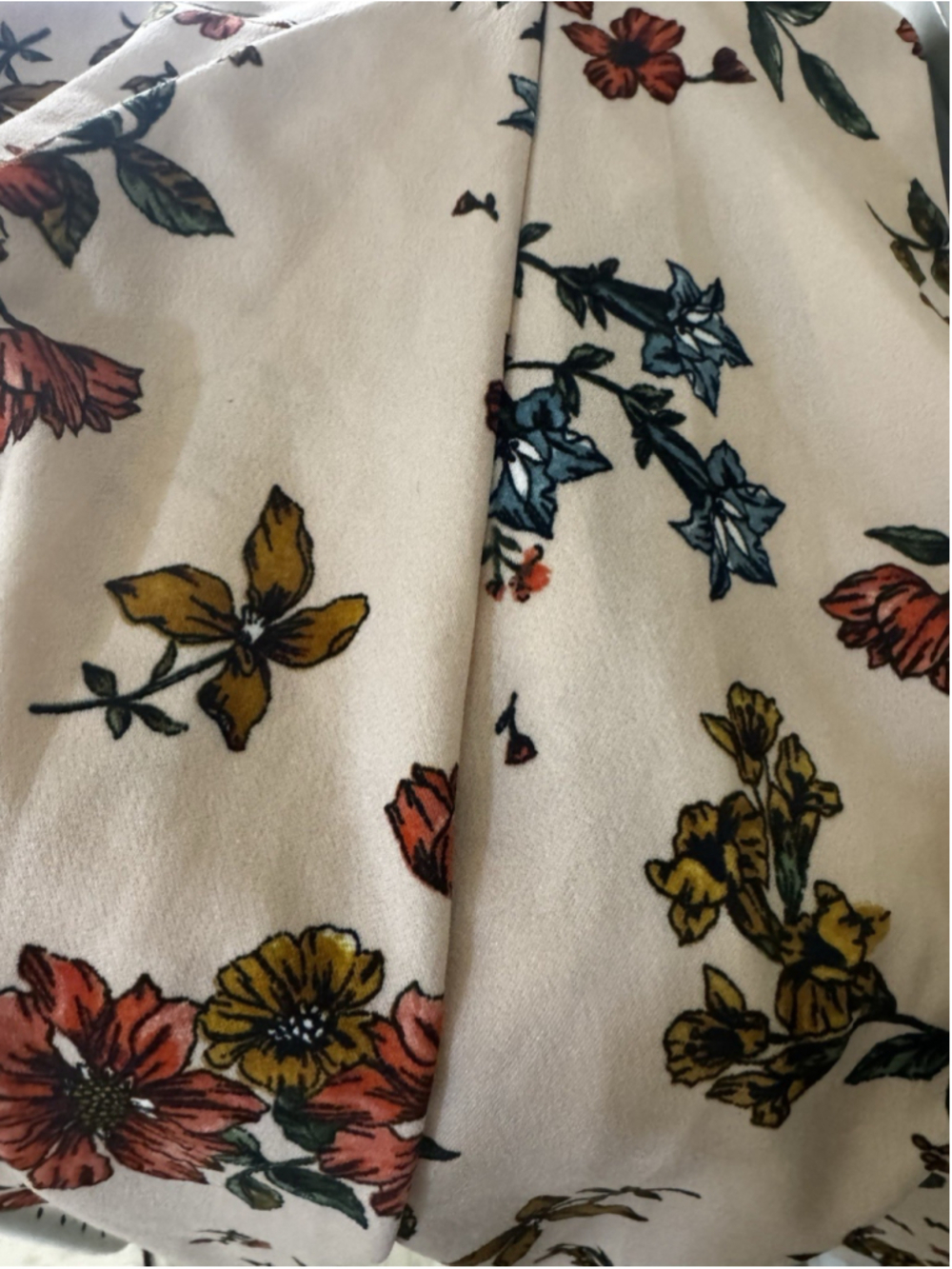 Size Large Carolina USA Floral Print Dress